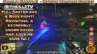 Revisiting Shaolin Shuffle full easter egg amp Boss fight Such a good map Infinite Warfare Zombies [upl. by Ladnor]