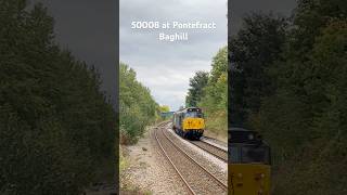 50008 at Pontefract baghill trains [upl. by Pip]