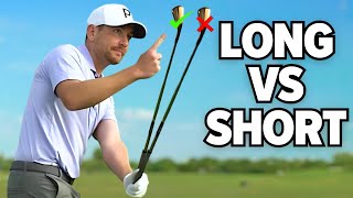 Hit SHORT IRONS better than LONG IRONS Not Anymore [upl. by Eirolav]