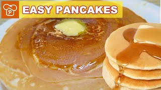 How to Make Easy Pancakes  Pinoy Easy Recipes [upl. by Anselme]