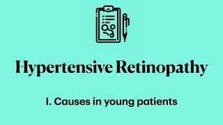 Hypertensive Retinopathy I Causes in young patients with papilledema [upl. by Laband]