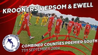 Match Highlights  Camberley Town v Epsom amp Ewell  Combined Counties League Premier Division South [upl. by Brana]