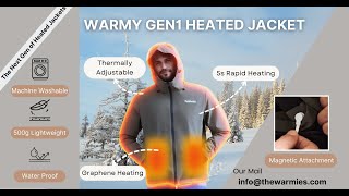 Warmy Gen1 Battery Heated Jacket [upl. by Esidnak]