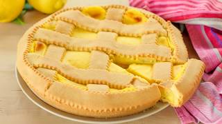 CROSTATA AL LIMONE Ricetta Facile  Fatto in casa da Benedetta [upl. by Peg]