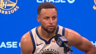 Stephen Curry FULL Interview  2024 NBA Media Day [upl. by Laurena763]