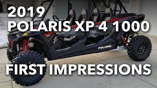 2019 Polaris RZR XP 4 1000 Black Pearl First Impressions  SXS Guys [upl. by Gail629]