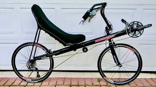 Recumbent bike Bacchetta Corsa 24 [upl. by Olracnaig]