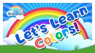 Preschool Kindergarten Rainbow Wonderland Song 🌈  Lets Learn ColorsColours [upl. by Laohcin]