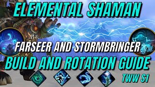 InDepth Build and Rotation Guide for Elemental Shaman in TWW Season 1 [upl. by Eihs123]