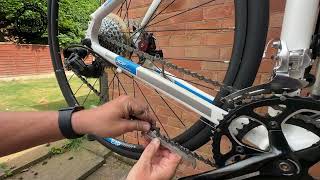 Fitting a new chain  KMC X9 [upl. by Ewell]