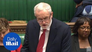 Corbyn calls for robust talks with Russia in spy investigation  Daily Mail [upl. by Eiralih]