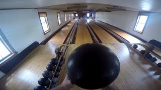 Almost 100 Year Old Bowling Alley You Can Still Use Shohola Pennsylvania [upl. by Nahc125]