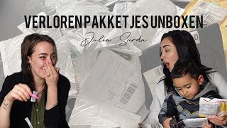 VERLOREN PAKKETJES UNBOXEN  UITPAKKEN ALIEXPRESS WISH  Julia Sarda [upl. by Ivzt]