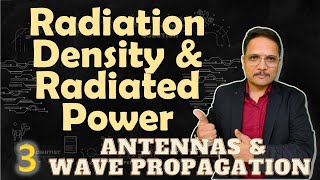 Radiation Density and Radiated Power of Antenna  Antenna Parameters  Engineering Funda [upl. by Thury]