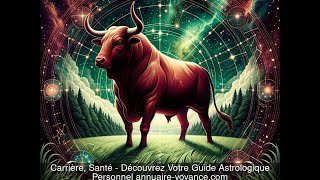 Horoscope 2024 Taureau Complet  amour carrière santé [upl. by Attenod]