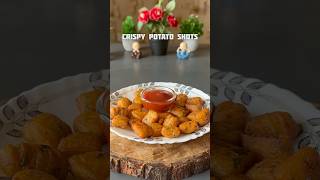 Trending recipe of crispy potato shots shorts recipe food snacks potato [upl. by Siekram]