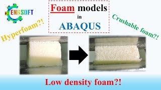 Understanding Foam behavior and related material models in Abaqus [upl. by Hillegass270]