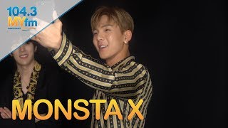 Monsta X Demonstrate How To Take The Perfect Selfie  Talks French Montana amp More [upl. by Cormick]