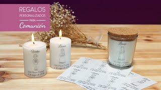 Regalos personalizados para Comunión [upl. by Kciv]