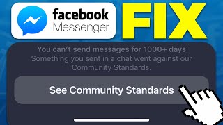 How To Fix Community Standards Facebook Messenger 2024 [upl. by Maddy193]