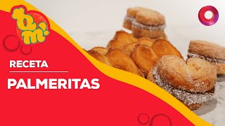 RECETA de PALMERITAS  QuéMañana [upl. by Allebram]