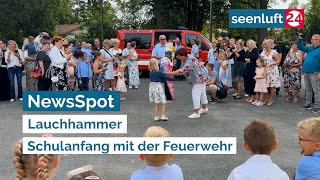 NewsSpot Schulanfang mit der Feuerwehr [upl. by Yerac331]