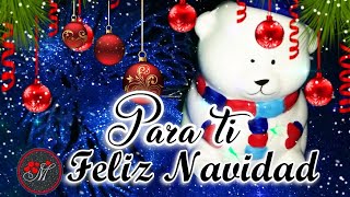 FELIZ NAVIDAD 🎄 Un saludo especial para ti 🎁 Mensaje de navidad 2022 con música navideña [upl. by Cheshire]