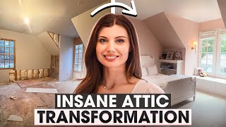 Incredible Attic Transformation  Im Giving You A Home Tour 2024 [upl. by Morvin]