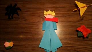 🌟 ¿Cómo hacer El Principito de Origami ☄️ Diseño de Shoko Aoyagi 😃👍 🇬🇹 [upl. by Haven993]