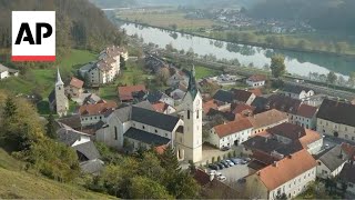 Residents of Melania Trumps hometown in Slovenia react to election win [upl. by Tower]