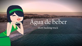 Astrud Gilberto  Água de Beber Short Backing Track [upl. by Peters]