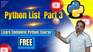 Unlocking the Power of Python Lists Part 3  Full python course learn for free [upl. by Abey]