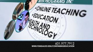 Tougaloo College Division of Continuing and Distance Education certification programs [upl. by Ahsinik]