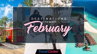 Best Places To Visit In February  February Holiday Destinations [upl. by Orvan]