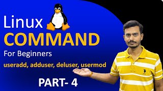 Linux Command for Beginners  Part  4  useradd  adduser  deluser  usermod in Hindi by Devendra [upl. by Micheline385]