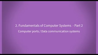 OL ICT Grade 10 Fundamentals of a computer system  Part 2 [upl. by Ragouzis899]