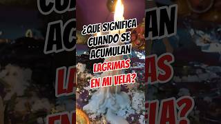 ⁉️Todas las velas lagrimean pero si se ACUMULAN qué significa ⁉️😰🕯️ velas ceromancia candle [upl. by Myron708]