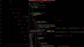 Formularios en React JS  onSubmit reactjs react javascript html css frontend webdevelopment [upl. by Nostaw714]