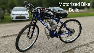 My 80cc Motorized Walmart Bike Build [upl. by Damali]