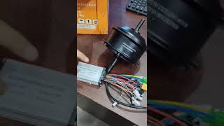 An Arush 36V 350W Hub Motor Kit Unboxing [upl. by Yokoyama]