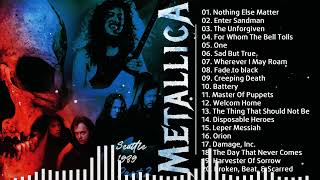 Best Of Metallica  Metallica Greatest Hits full Album [upl. by Harwill]