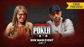 WSOP Main Event Day 7 with Kristen Foxen amp Brian Rast PREVIEW [upl. by Piderit144]