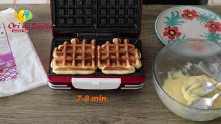 WAFFLES SENZA GLUTINE  MISCELA ORO WAFFLES [upl. by Andrews849]