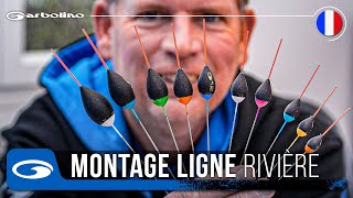 Montage Ligne Pêche au Coup en Rivière  Astuces avec Stéphane Pottelet [upl. by Tanah]