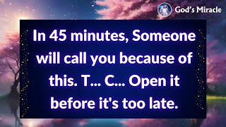 💌 In 45 minutes Someone will call you because of this T C Open it before its too late [upl. by Igal76]