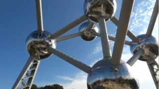 Atomium Brussels  Amazing construction amp panoramic view [upl. by Brenden]