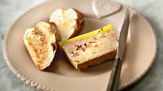 Recette  Terrine de foie gras facile [upl. by Cindra]