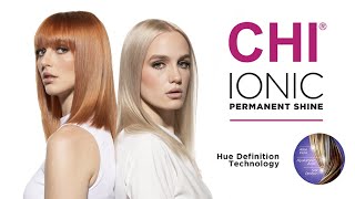 Revolutionary CHI Ionic Permanent Shine Hair Color  First AmmoniaFree Formula with Hyaluronic Acid [upl. by Berti151]