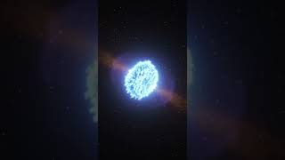 Neutron star collision space universe stars shortsfeed shorts [upl. by Killian337]