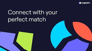 Connect with your perfect match  Cognism rebrand [upl. by Stiegler]